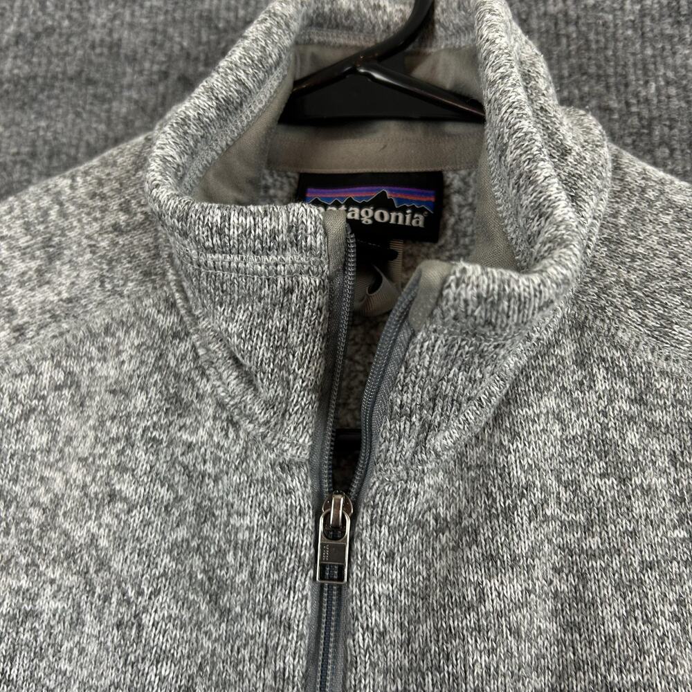 Patagonia Vest Womens Small Better Sweater Fleece Full Zip Gray Outdoor Casual - Picture 3 of 7